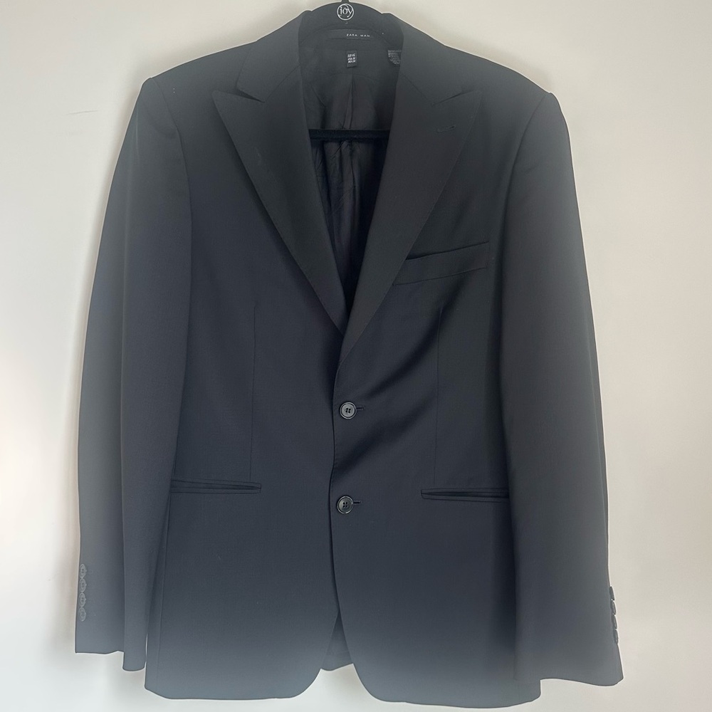 Zara Men's Elegant Black Blazer